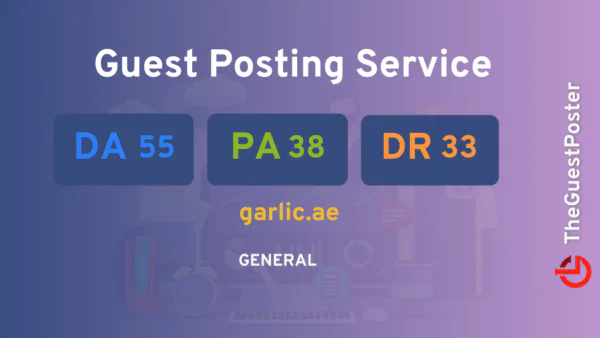 publish guest post on garlic.ae