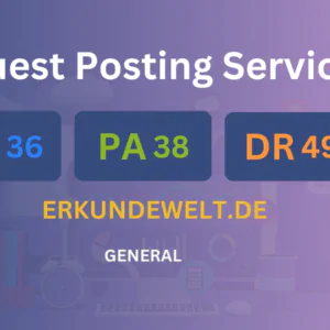 publish guest post on erkundewelt.de