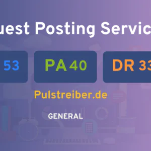 publish guest post on Pulstreiber.de