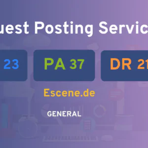 publish guest post on Escene.de