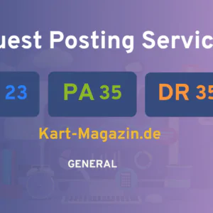 publish guest post on Kart-Magazin.de