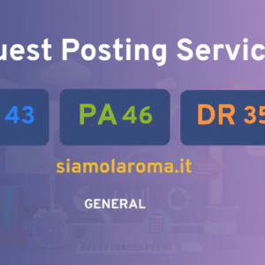 publish guest post on siamolaroma.it