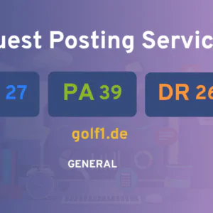publish guest post on golf1.de