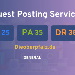 publish guest post on Dieoberpfalz.de