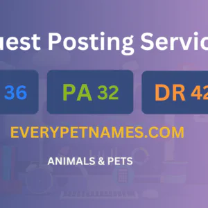 publish guest post on everypetnames.com