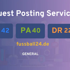 publish guest post on fussball24.de
