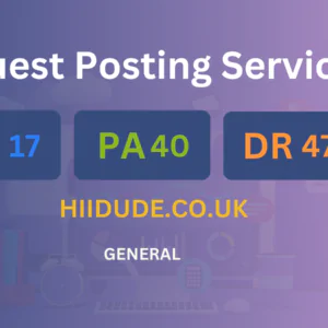 publish guest post on hiidude.co.uk