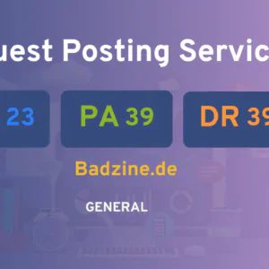 publish guest post on Badzine.de