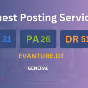 publish guest post on evanture.de