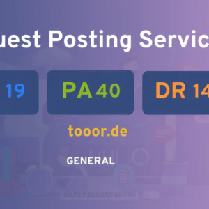 publish guest post on tooor.de