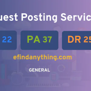 publish guest post on efindanything.com