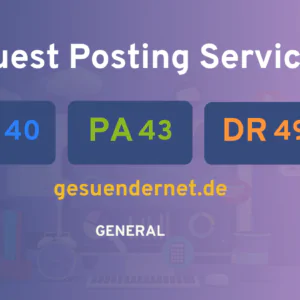 publish guest post on gesuendernet.de