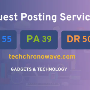 publish guest post on techchronowave.com