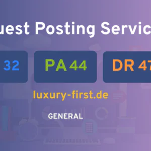 publish guest post on luxury-first.de