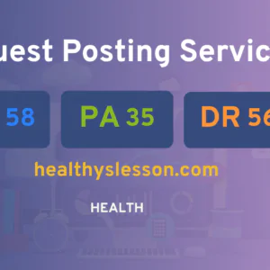 publish guest post on healthyslesson.com