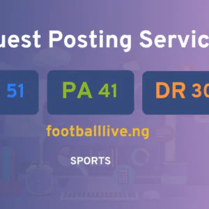 publish guest post on footballlive.ng