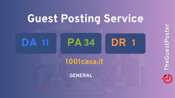 publish guest post on 1001casa.it
