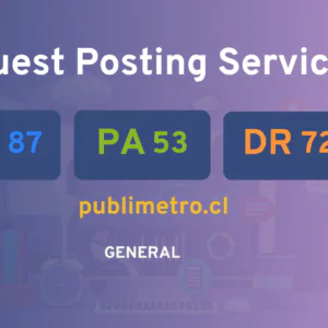 publish guest post on publimetro.cl