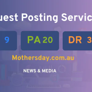 publish guest post on Mothersday.com.au