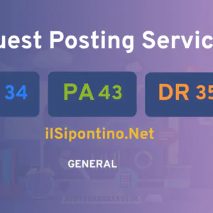 publish guest post on ilSipontino.Net