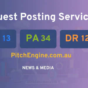 publish guest post on PitchEngine.com.au