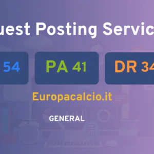 publish guest post on Europacalcio.it