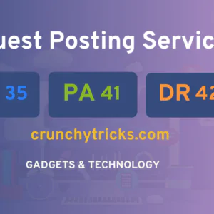 publish guest post on crunchytricks.com