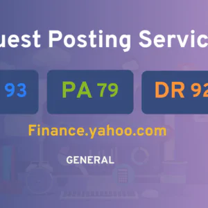 publish guest post on Finance.yahoo.com