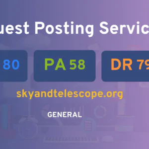 publish guest post on skyandtelescope.org