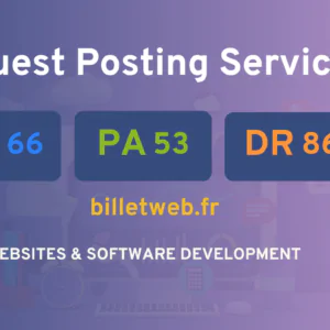 publish guest post on billetweb.fr