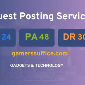 publish guest post on gamerssuffice.com