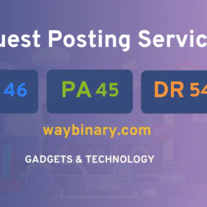 publish guest post on waybinary.com