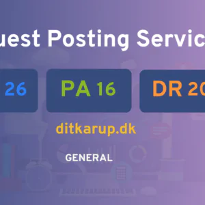publish guest post on ditkarup.dk