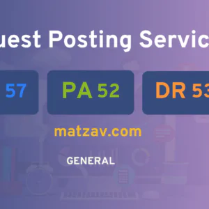 publish guest post on matzav.com