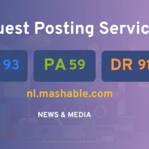 publish guest post on nl.mashable.com