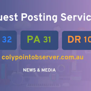 publish guest post on colypointobserver.com.au