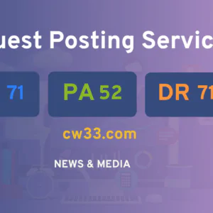 publish guest post on cw33.com