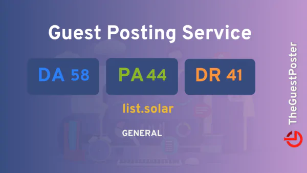 publish guest post on list.solar