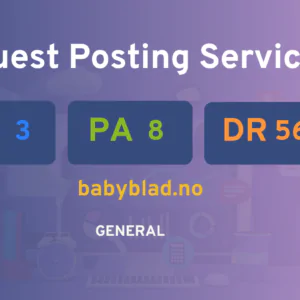publish guest post on babyblad.no
