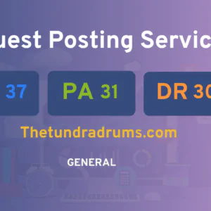 publish guest post on Thetundradrums.com