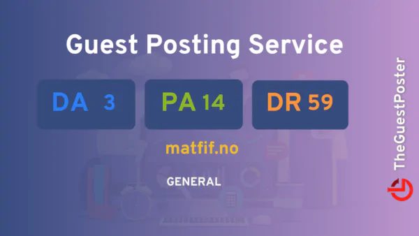 publish guest post on matfif.no