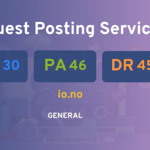 publish guest post on io.no