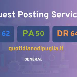 publish guest post on quotidianodipuglia.it