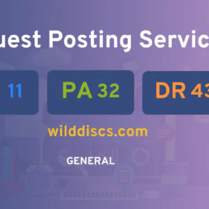 publish guest post on wilddiscs.com