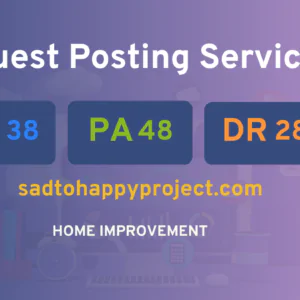 publish guest post on sadtohappyproject.com