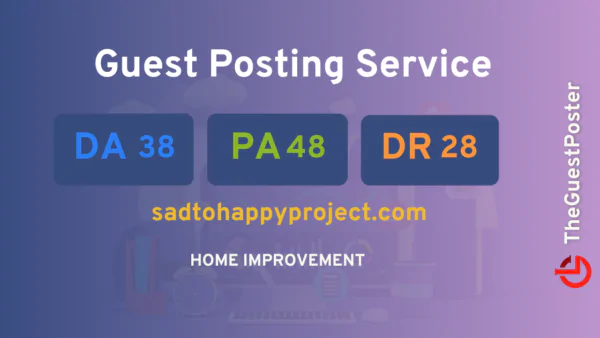 publish guest post on sadtohappyproject.com