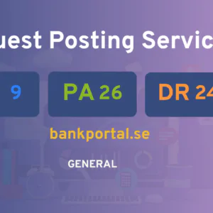 publish guest post on bankportal.se