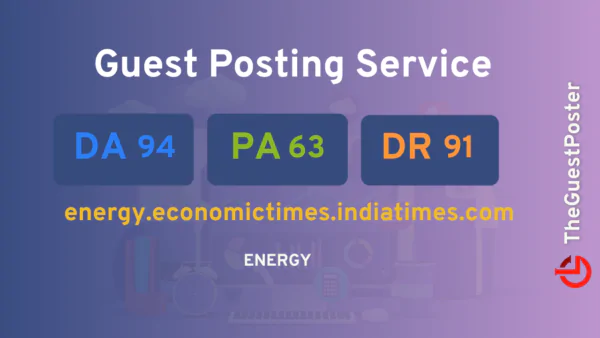 publish guest post on energy.economictimes.indiatimes.com