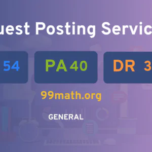 publish guest post on 99math.org