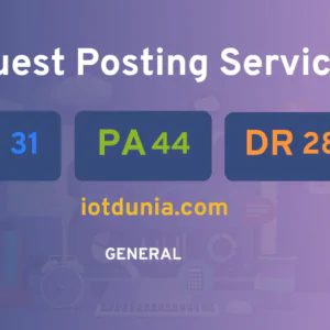 publish guest post on iotdunia.com